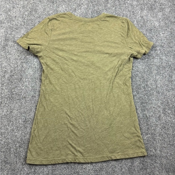 SMITH & WESSON Women’s Green Graphic T-Shirt “Respect” Revolver size: Large - Picture 2 of 5